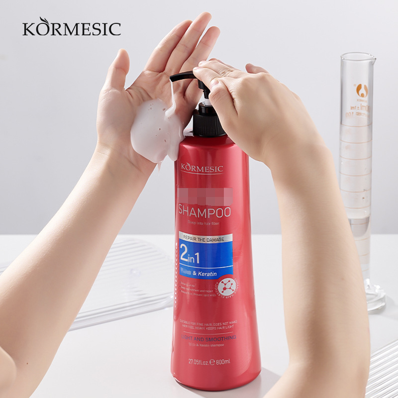 KOKORO Korestruct Shampoo Mit Keratin – 500 Ml Regenerierendes Profi-Shampoo Für Starkes, Glänzendes Haar