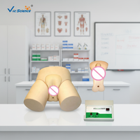 Modèle de formation en soins infirmiers : Mannequin électronique pour l'enseignement et la pratique du cathéter, de l'irrigation et du modèle de col de l'utérus prénatal