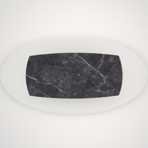 Juego de Mesa de <span class=keywords><strong>Comedor</strong></span> <span class=keywords><strong>Extensible</strong></span> Giratorio de Cerámica de Alta Calidad - <span class=keywords><strong>4</strong></span> <span class=keywords><strong>Sillas</strong></span> de <span class=keywords><strong>Comedor</strong></span> Tapizadas para Espacios Pequeños y Grandes - Product Image 6