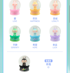 100% Original pour Mart Monsters pour la <span class=keywords><strong>série</strong></span> Big Energy, Ornements fantaisie boule de cristal, Figurines PVC à l'échelle 1/6, Boîte mystère complète - Product Image 3