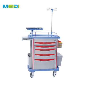 Hoge Kwaliteit Abs Emergency Medische <span class=keywords><strong>Trolley</strong></span> Kar Voor Ziekenhuizen Ziekenhuis Gebruik Medicine <span class=keywords><strong>Trolley</strong></span> - Product Image 3
