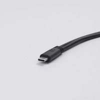 Câble adaptateur USB C mâle vers double USB C femelle Y Splitter 15W 3A, convertisseur de câble, concentrateur de port USB Type-C, adaptateur de chargeur, cordon d'alimentation 30cm