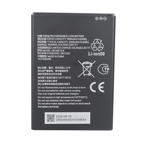แบตเตอรี่ลิเธียมโพลิเมอร์แบบชาร์จได้ รุ่น E6539ZTE-B ความจุ 4000mAh สำหรับสมาร์ทโฟน Blade A53 ได้รับการรับรองมาตรฐาน CE RoHS FCC ใช้งานได้มากกว่า 800 รอบการชาร์จ ขายส่งจำนวนมาก - Product Image 1
