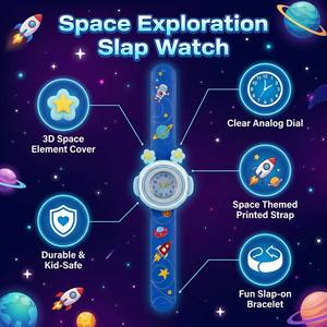 Reloj de Pulsera Deportivo de Silicona y PVC con Diseño de Dinosaurio y <span class=keywords><strong>Fútbol</strong></span>, Ideal como Premio Escolar - Product Image 4