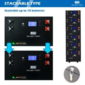 DER AKKU BATTERY BOX 51.2V Lifepo4 280AH 302AH 304AH CELLS 20KWH 30KWH 250A Fuse Stackable 15 In Parallel EEL BATTERY BOX