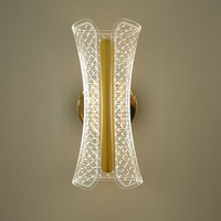 Applique murale LED moderne en forme de S pour chambre, couloir, escalier, décoration intérieure, luminaire de chevet, vente en gros