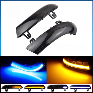 Nueva Luz LED Azul de Señal de Giro Secuencial para <span class=keywords><strong>Espejo</strong></span> <span class=keywords><strong>Retrovisor</strong></span> de VW <span class=keywords><strong>Golf</strong></span> <span class=keywords><strong>5</strong></span>, Jetta y Passat - Product Image 2