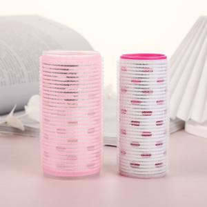 Venta directa de fábrica, 6 unidades/bolsa, rodillos térmicos para el cabello, rodillos para el cabello <span class=keywords><strong>con</strong></span> autoagarre, rizadores de pelo de <span class=keywords><strong>Velcro</strong></span> de aluminio - Product Image 4