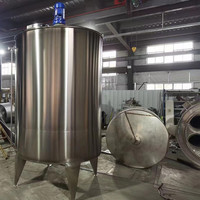 Homogénéisateur en acier inoxydable SUS304 100L, machine de mélange à moteur pour poudre d'alginate, épaississant alimentaire et chimique