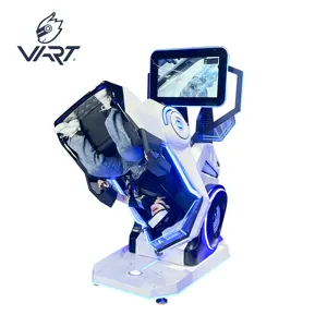 Hız treni 360 Vr sandalye titreşim platformu makinesi Arcade oyun makineleri para kazanmak Online