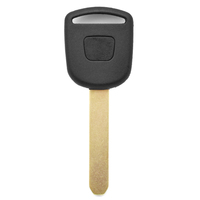 Carcasa de Repuesto para Llave Transponder, Funda para Control Remoto, Cubierta de Plástico Negro para Llave de Seguridad de Automóvil