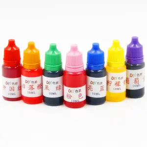 Factory Wholesale 10ML Pigment Multiple Colour Slime Pigment For DIY Making Jewelry Crafts