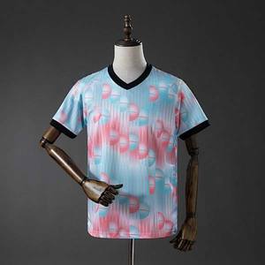 Uniforme de Fútbol Transpirable al por Mayor, 100% Poliéster, de Secado Rápido, Jersey Unisex, Pantalones Cortos de Entrenamiento, Conjunto Personalizado de Fútbol - Product Image 2