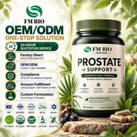 Complément de soutien de la prostate pour la santé masculine – Capsules de Palmier Nain et Ortie, Stérols végétaux – OEM & ODM – Capsules de soutien de la prostate