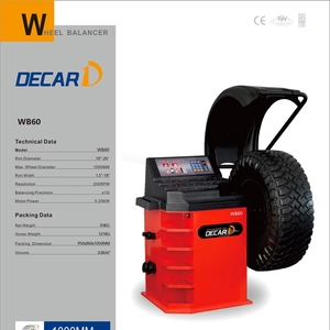 Decar WB60 1100mm Macchine per Allineamento e Bilanciamento Ruote per Pneumatici Smart Balance - Product Image 2