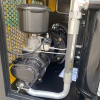 Compresseur d'air à vis rotatif industriel PM avec sécheur d'air à inverseur 30HP/22KW 10Bar 100CFM pour sablage électrique rotatif