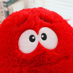 Dessin animé jeter oreiller solide petit monstre poupée en peluche gros yeux longue jambe peluches pépites de <span class=keywords><strong>chocolat</strong></span> doux en peluche nourriture jouets en peluche - Product Image 3