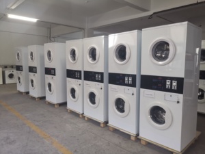 Lavadora Industrial Comercial de 15kg y 50kg con Motor de Acero Caliente, para Hoteles y Lavanderías, con Vapor Suave y Potente de Acero Inoxidable - Product Image 6