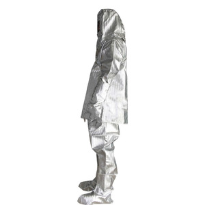 Traje de Protección Contra Incendios y Aislamiento Térmico Zixi, Traje de Dos Piezas Anti-escaldaduras e Ignífugo, Anti-radiación, 1000 Grados - Product Image 4