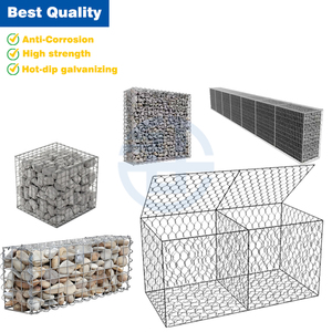 <span class=keywords><strong>Gabion</strong></span> giỏ Chất lượng cao <span class=keywords><strong>gabion</strong></span> lưới lũ sông nước bảo vệ mạ kẽm nhúng nóng - Product Image 1