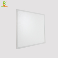 Plafonnier LED IP20 à montage en surface, cadre rectangulaire 30x120cm 60x60cm 60x120cm, design moderne, maison, bureau, aluminium