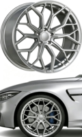 Jantes de voiture en alliage de 18 et 19 pouces, style 5 branches, 3 couleurs au choix, 5x100/108/112/114.3/120 pour BMW Audi Mercedes Benz