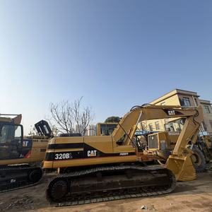 Excavatrice sur chenilles hydraulique CAT320BL à haute performance, d'occasion, pompe à aubes, 20 tonnes, machine de construction, faible nombre d'heures de travail - Product Image 2