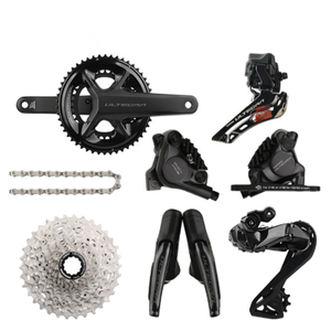 Groupe électronique SHIMANO UT R8170 2*12 vitesses pour <span class=keywords><strong>vélo</strong></span> de route, pédalier R8100, dérailleur R8150, frein <span class=keywords><strong>hydraulique</strong></span> R8170, chaîne M8100 - Product Image 1