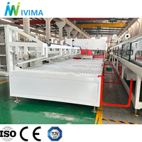 Système de contrôle PLC intelligent, machine de fabrication de tuyaux en PVC à haut rendement pour la protection des câbles en plastique rigide de petit diamètre à quatre brins