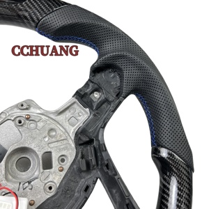 Los volantes de fibra de carbono LED personalizados de fábrica se utilizan como accesorios interiores para automóviles <span class=keywords><strong>BMW</strong></span> <span class=keywords><strong>I8</strong></span> I15 I12 LCI - Product Image 4