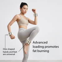 YETFUL Poids de poignet et de cheville en silicone, résistants à l'eau et à la transpiration, réglables, pour fitness, yoga, course à pied et musculation