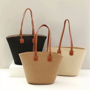 Wholesale Female Wide Brim Summer Straw <b>Hat</b> Large Capacity Paper Woven <b>Bag</b> Beach Straw <b>Hat</b> and <b>Bag</b> - Product Image 5