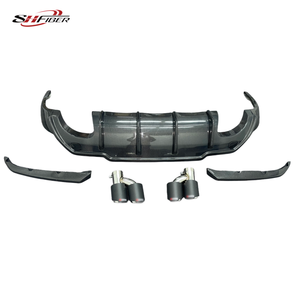 Spoiler Posteriore e Diffusore in Fibra di Carbonio Stile TMS per Lexus GS250, 300h, GS350, F SPORT, GSF 2012-2022 - Product Image 4