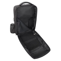 Mochila de Viaje Ligera de Gran Capacidad para Hombre y Mujer, Impermeable, de Poliéster PU, con Compartimento para Portátil y Cierre de Cremallera