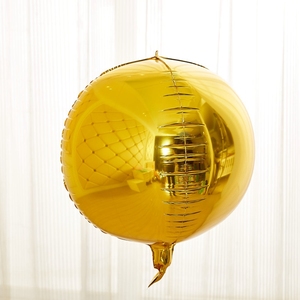 Venta al por mayor <span class=keywords><strong>disco</strong></span> globos de papel de aluminio de partido, ducha de bebé de gradación de 4D redondo globo de la hoja - Product Image 6