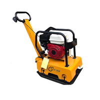 Compacteur de plaques vibrant à essence diesel réversible à sens unique 150 kg 220 V Garantie 1 an Compacteur de plaques de sol