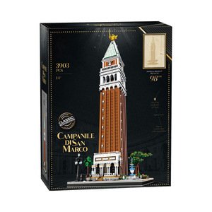 Bloques de Construcción Educativos DIY, 3903 Piezas, Torre del Campanario de San Marcos, Modelo de <span class=keywords><strong>Arquitectura</strong></span> Famosa, Juguetes de Bloques de Construcción para Niños - Product Image 3