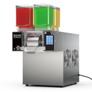 Machine à glace pilée commerciale en acier inoxydable 304SS pour Bingsu, idéale pour les salons de thé, les hôtels et les buffets - Product Image 2