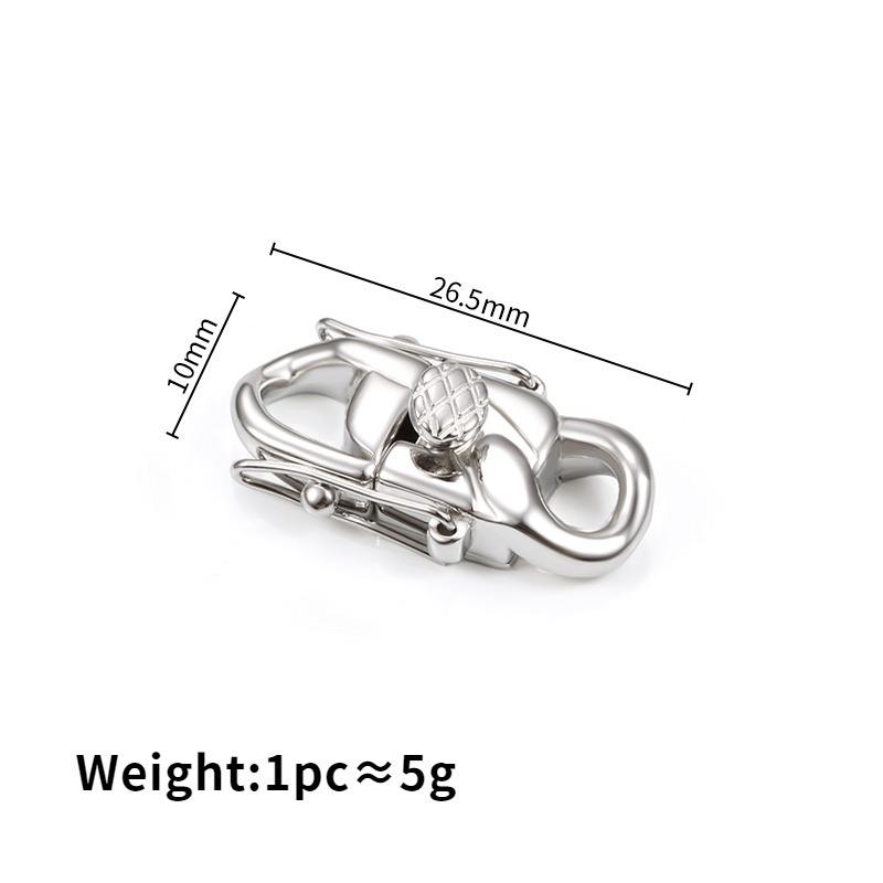 Argent 10*26.5mm