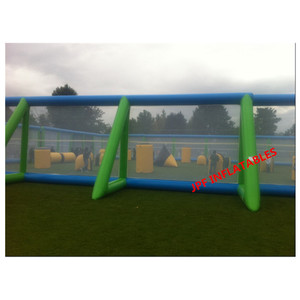 Balancín inflable <span class=keywords><strong>de</strong></span> Paintball para jugar, arena hinchable para jugar, tiro con arco, campo <span class=keywords><strong>de</strong></span> paintball personalizado - Product Image 2