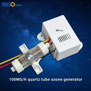 Générateur <span class=keywords><strong>d</strong></span>'ozone à tube de quartz Série C, refroidissement par air, optimisation de l'air, traitement auxiliaire des gaz résiduels pour atelier chimique <span class=keywords><strong>d</strong></span>'impression - Product Image 1