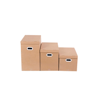 Caja de Cartón Personalizada para Almacenamiento de Archivos con Tapa