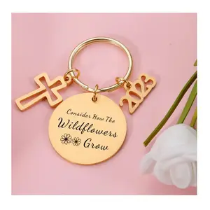 Xu Hướng Mới Bảo Vệ Christian Móc Chìa Khóa Kinh Thánh Keychain Chúa Giêsu Móc Chìa Khóa Sinh Nhật Tưởng Niệm Móc Chìa Khóa Cho Bạn Bè Hoặc Các Tín Hữu