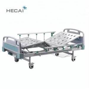 Cama de Hospital Manual Metálica Geriátrica HECAI LS-MA184 de 2 Manivelas con Barandillas, Nueva Llegada - Product Image 6