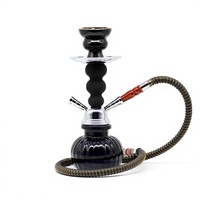 Directement du fabricant de pipes : Ensembles de chichas arabes en acrylique à double tube, finition givrée, style minimaliste, disponibles en stock