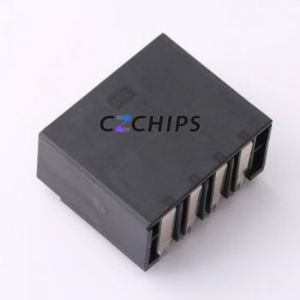 HC-10.16-<b>2</b>*4AW-05 Wire-to-Board <b>Pin</b> Header Bent Lead Through Hole,P=10.16mm <b>Connector</b> 2x4P 10.16mm Right Angle Insert 8P - Product Image 2