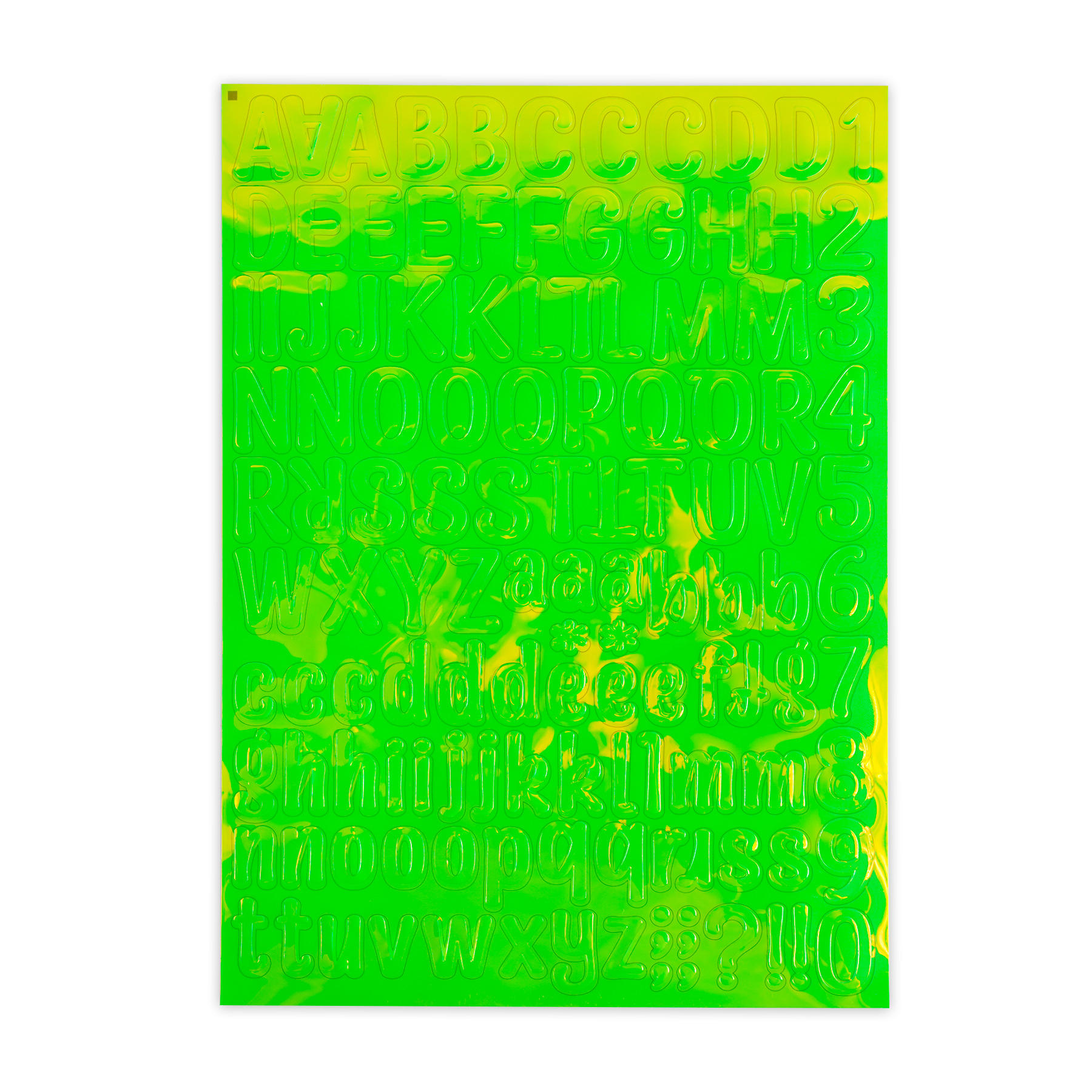 Glow-In-The-Dark Dazzling Green