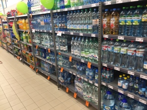 Giá Để Gondola EU50 Outrigger Giá Để 4 Cửa Hàng Có Bảng Trang Trí Cạnh Tấm Lưới Dây Trong Siêu Thị - Product Image 3