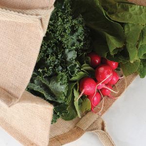 Bolsa de Mano de Lino, Yute y Cáñamo Personalizada al por Mayor con Logotipo Impreso, Plegable, Reutilizable, Bolsa de Playa Grande Personalizada - Product Image 4