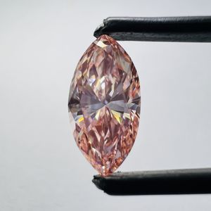 Diamante Rosa de Corte Marquesa CVD de Primera Calidad, Creado en Laboratorio, VS1, Piedra Suelta, Adecuada para la Elaboración de Joyas Únicas, Anillos, Collares - Product Image 1